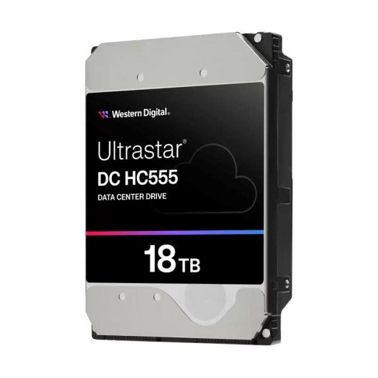 Disque Dur Western Digital Ultrastar DC HC555 18TB HDD 7200rpm SAS3 512MB
