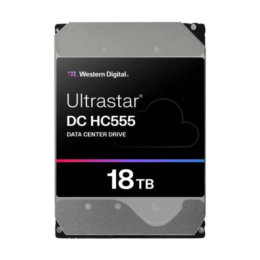 Disque Dur Western Digital Ultrastar DC HC555 18TB HDD 7200rpm SAS3 512MB