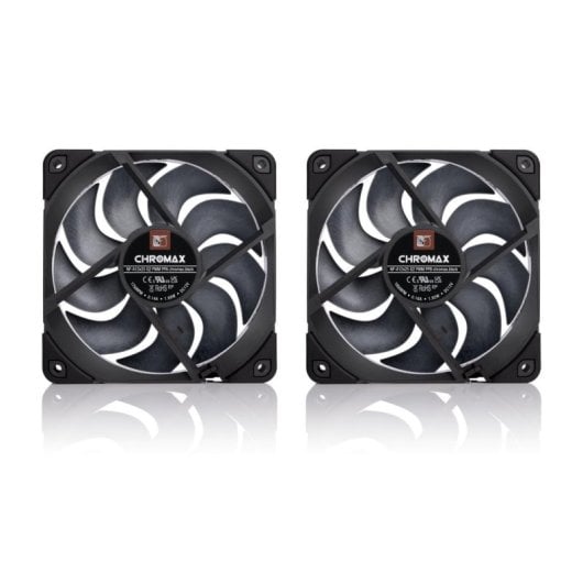 Refrigeración Aire Noctua 120mm NF-A12x25 G2 PWM Sx2-PP chromax.black doble pack