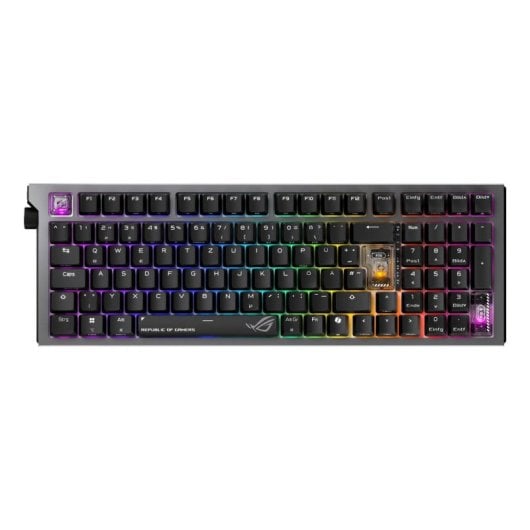 Tastatur ASUS ROG Strix Morph 96 mechanisch QWERTZ RGB kabellos und USB