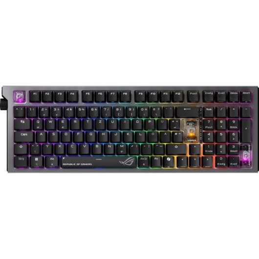 Tastatur ASUS ROG Strix Morph 96 mechanisch QWERTZ RGB kabellos und USB