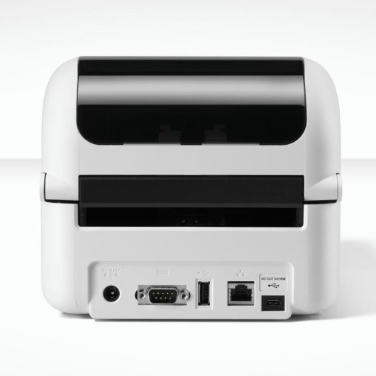 Impressora de etiquetas de secretária Wi-Fi Bluetooth Brother TD-4455DNWB versátil