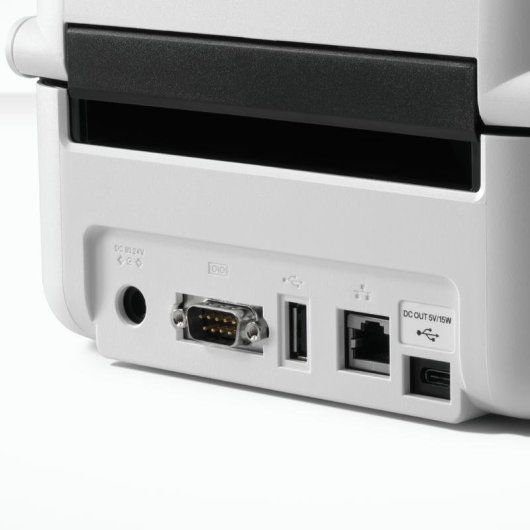 Impressora de etiquetas de secretária Wi-Fi Bluetooth Brother TD-4455DNWB versátil
