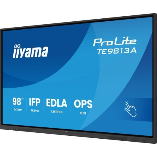 Schermo tattile iiyama ProLite TE9813A-B2AG 98" 4K UHD IPS Android