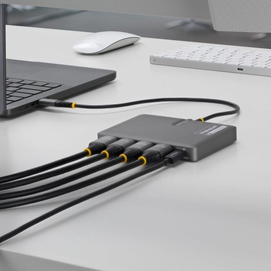 USB-C zu 4x HDMI 4K 60 Hz Adapter StarTech.com QUAD-USB-HDMI-ADAPT