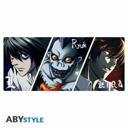 Mauspad ABYstyle Death Note XXL Multicolor Rutschfeste Unterlage