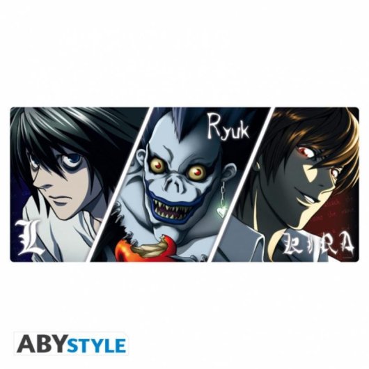 Mauspad ABYstyle Death Note XXL Multicolor Rutschfeste Unterlage