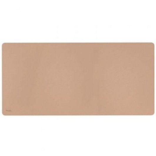 Schreibtischmatte Trust Benya XXL Beige PVC Vegan