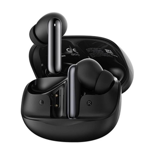 Auriculares QCY MeloBuds HT12 inalámbricos Bluetooth con Cancelación de Ruido, Micrófono y resistencia IPX4, negros