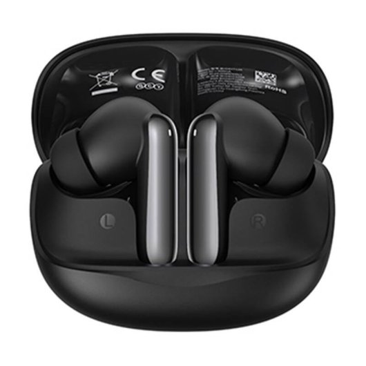 Auriculares QCY MeloBuds HT12 inalámbricos Bluetooth con Cancelación de Ruido, Micrófono y resistencia IPX4, negros