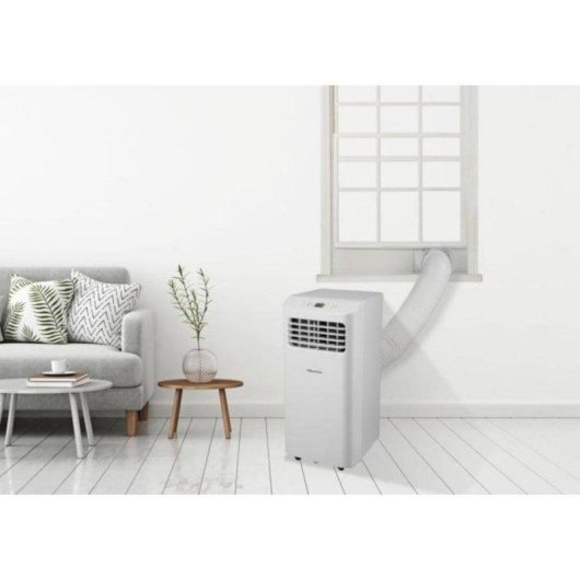 Climatiseur Mobile Hisense VAPC09 2,6 kW Classe A Déshumidificateur Télécommande