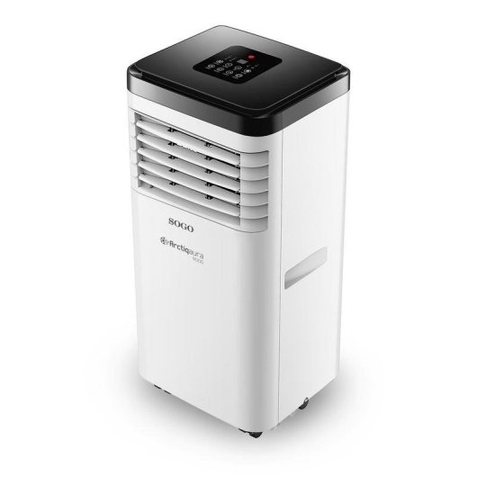 Aire Acondicionado Portátil SOGO AIR-SS-1281 2.600 Frigorías Clase A Deshumidificador Mando a Distancia