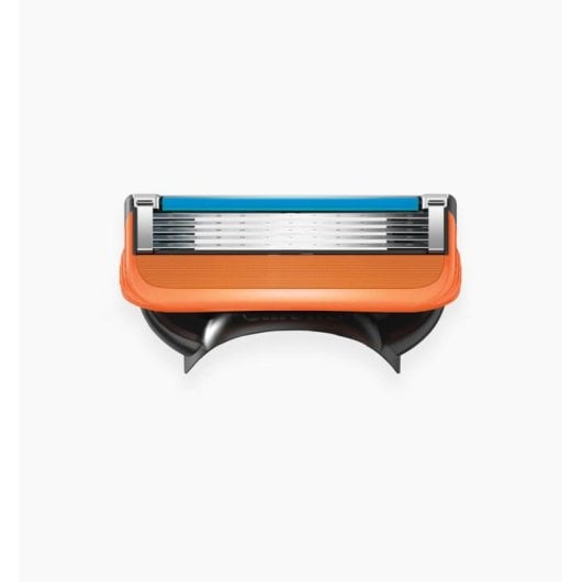 Hojillas de Afeitar Gillette Fusion5 4 Piezas Hombres Acero Inoxidable Naranja