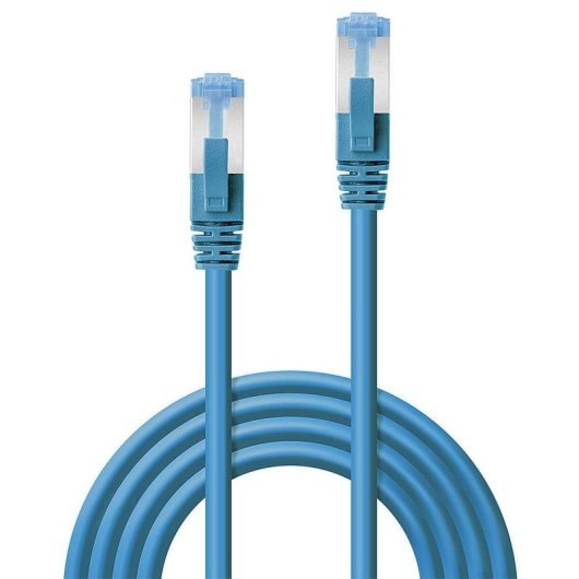 Cable de red Lindy Cat6a S/FTP 5 m azul