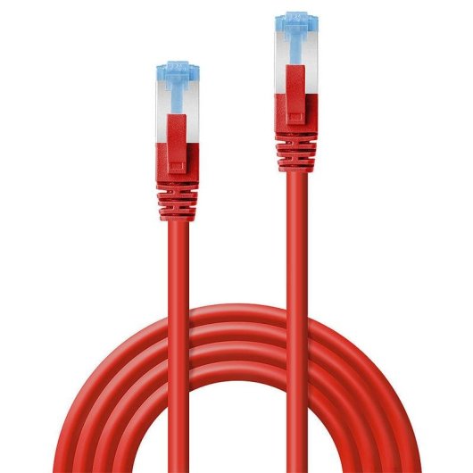 Cavo di rete Lindy Cat6a S/FTP 1,5 m rosso