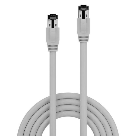 Cable de red Lindy Cat8.1 S/FTP 3 metros gris