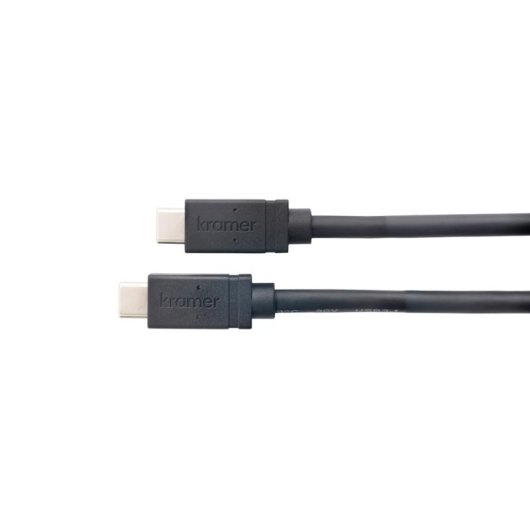 Cable USB-C Kramer Electronics C-U32/FF-3 0,9 m USB 3.2 Gen 2 Negro