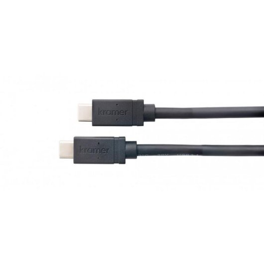 Cable USB-C Kramer Electronics C-U32/FF-3 0,9 m USB 3.2 Gen 2 Negro