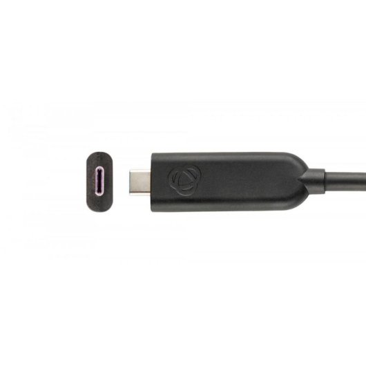Cable USB Kramer Electronics CLS-AOCU32/FF-35 10,7 m USB-C a USB-C 3.2 Gen 2 Negro
