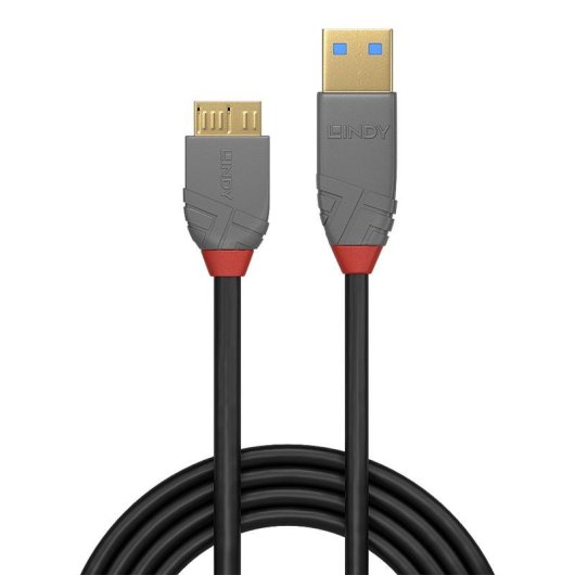Cable USB 3.2 Lindy 2 m USB A a Micro-USB B Negro