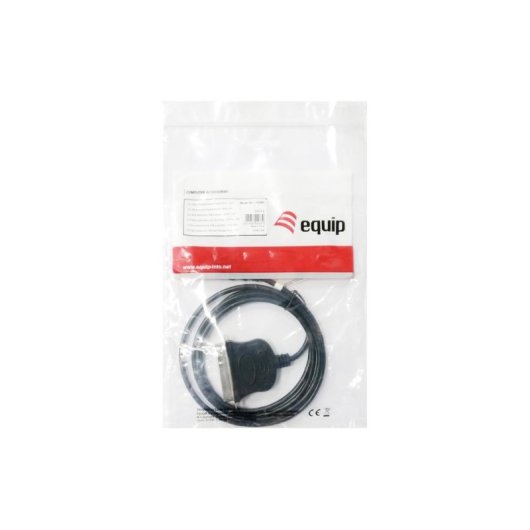 Cable Adaptador USB 2.0 a Paralelo EQUIP 1,5 m Negro