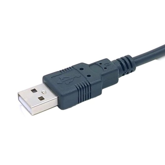 Cable Adaptador USB-A a Serie DB9 Equip 1,5 m Negro
