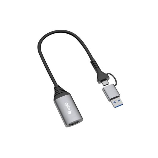 Adaptateur graphique USB Equip 133498 HDMI 1080p USB-A et USB-C