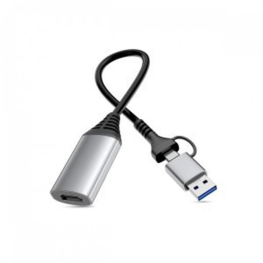 Adaptateur graphique USB Equip 133498 HDMI 1080p USB-A et USB-C