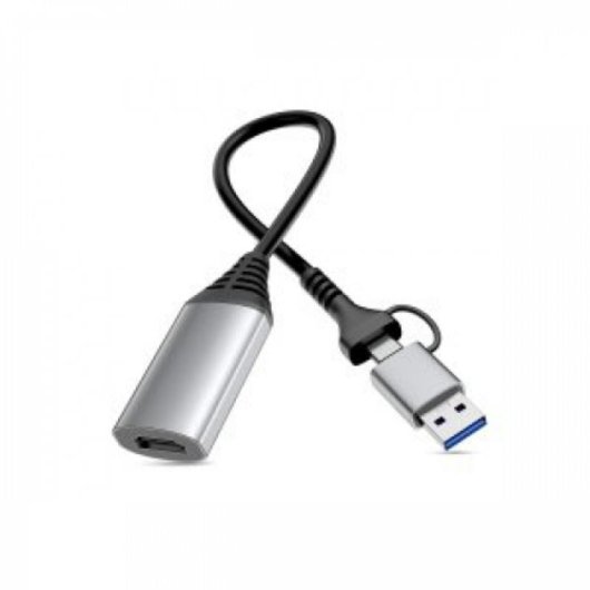 Adaptateur graphique USB Equip 133498 HDMI 1080p USB-A et USB-C