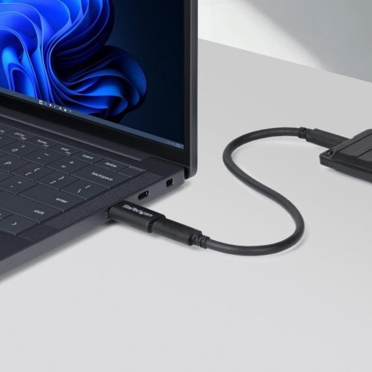 Adaptateur USB-A Mâle vers USB-C Femelle StarTech 10 Gbps Noir