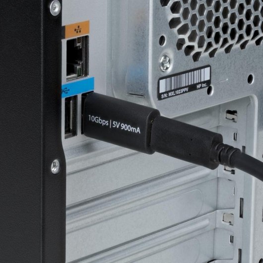 Adaptateur USB-A Mâle vers USB-C Femelle StarTech 10 Gbps Noir