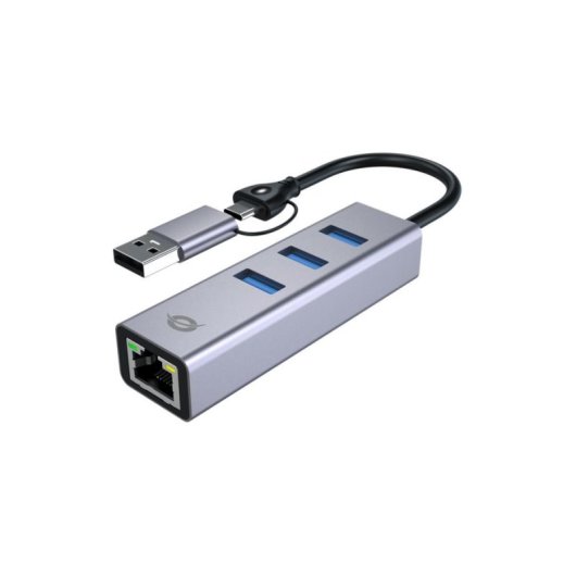 USB-C Gigabit Netzwerkadapter Conceptronic ABBY25G Grau