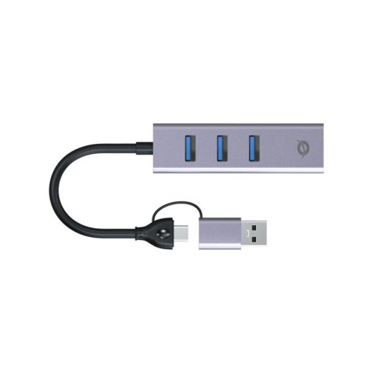USB-C Gigabit Netzwerkadapter Conceptronic ABBY25G Grau