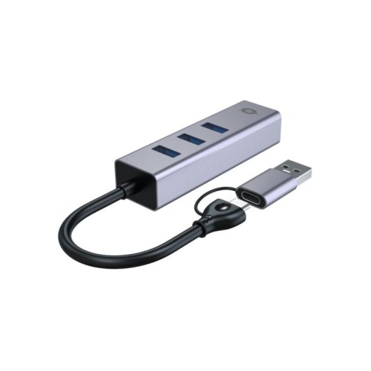 USB-C Gigabit Netzwerkadapter Conceptronic ABBY25G Grau