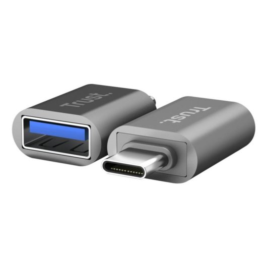 Adaptador USB Trust 26221 USB-C a USB-A 3.2 10 Gbps Pack 2 Unidades