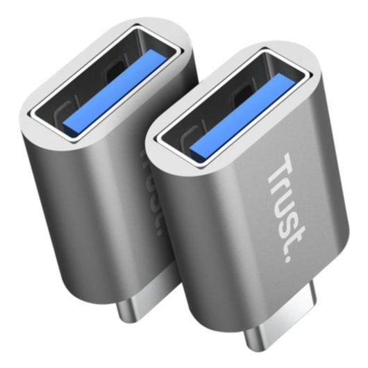 Adaptador USB Trust 26221 USB-C a USB-A 3.2 10 Gbps Pack 2 Unidades