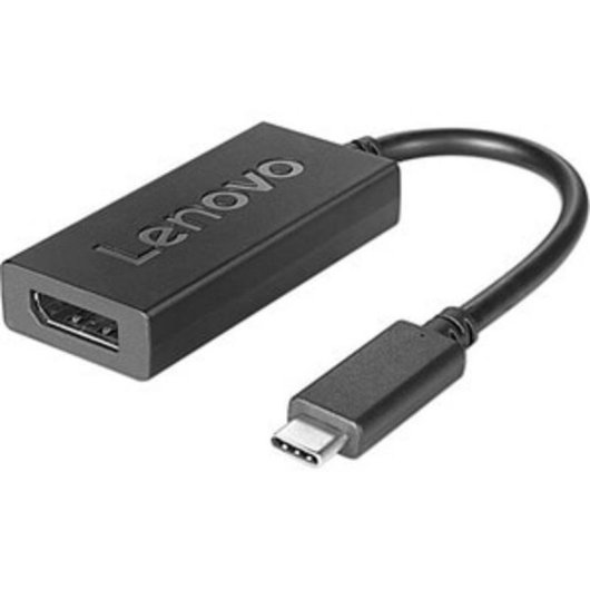 Adaptador de vídeo USB-C para DisplayPort Lenovo 0,2 m Preto