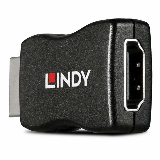 Adattatore HDMI Lindy 32104 Maschio a Femmina 4K Nero