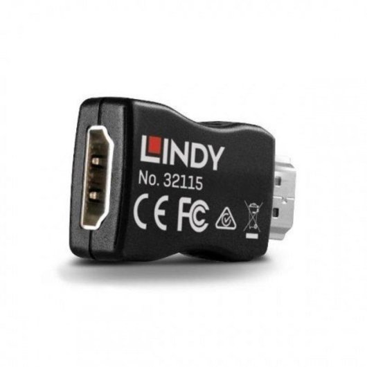 Adaptador HDMI 4K60 EDID Emulator Lindy 32115 Negro