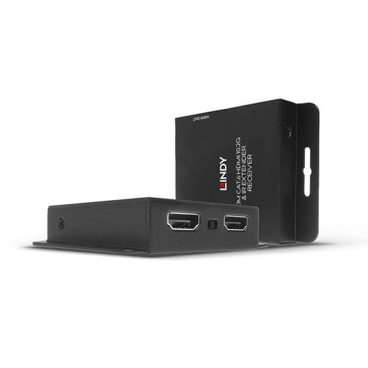 Estensore HDMI 4K Lindy 38208 70m Cat6 Trasmettitore Ricevitore IR