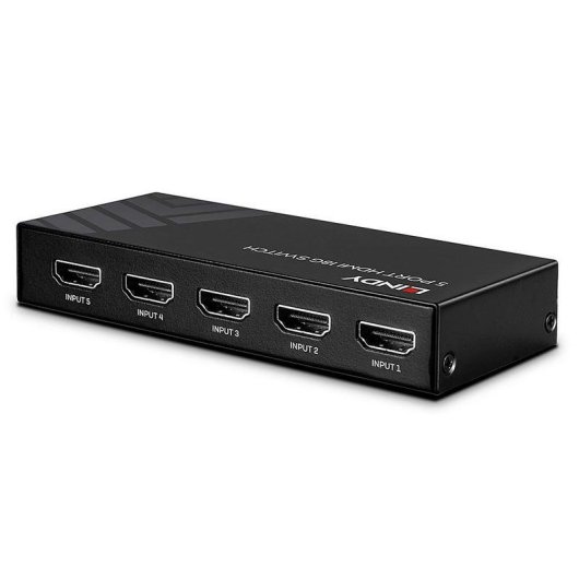 Lindy Video-Switch 5 HDMI-Ports 18G 4K Ultra HD
