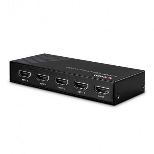 Lindy Video-Switch 5 HDMI-Ports 18G 4K Ultra HD