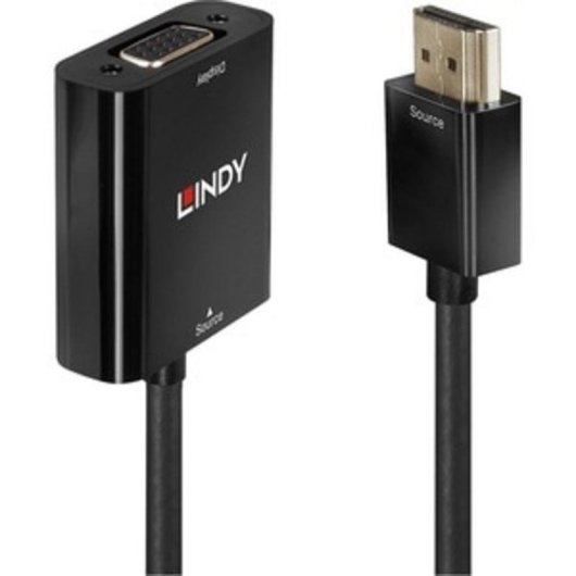 Adaptador de cable de vídeo Lindy HDMI a VGA 0,1 m