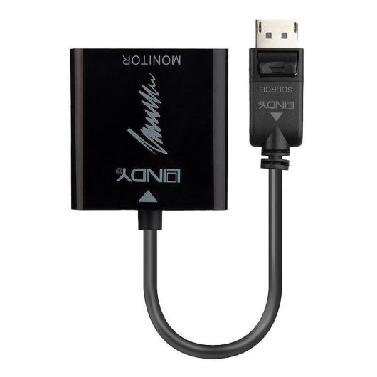 Aktiver Adapter Lindy DisplayPort auf HDMI 4K 60 Hz - 1,5 m