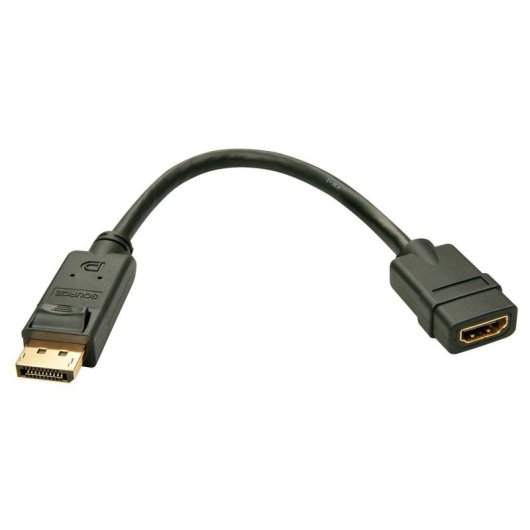 DisplayPort auf HDMI Adapterkabel Lindy 41005 0,15 m