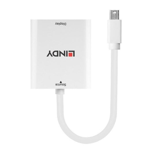 Adaptador de cable de vídeo Lindy Mini DisplayPort a HDMI 4K 60 Hz