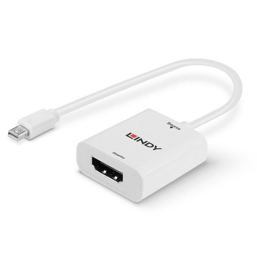 Adaptador de cable de vídeo Lindy Mini DisplayPort a HDMI 4K 60 Hz