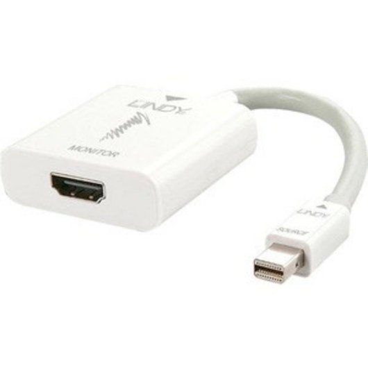 Adaptador de cable de vídeo Lindy Mini DisplayPort a HDMI 4K 60 Hz