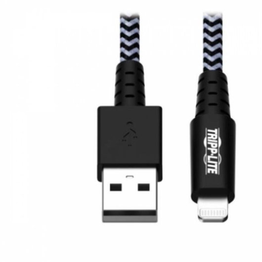Cable USB A a Lightning para Servicio Pesado Eaton Tripp Lite M100-003-HD 0,91 m Negro