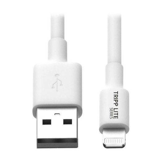 Cavo USB-A a Lightning Tripp Lite M100-003-WH 91 cm Bianco Certificato MFi